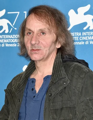 Michel Houellebecq au Festival international du film de Venise.