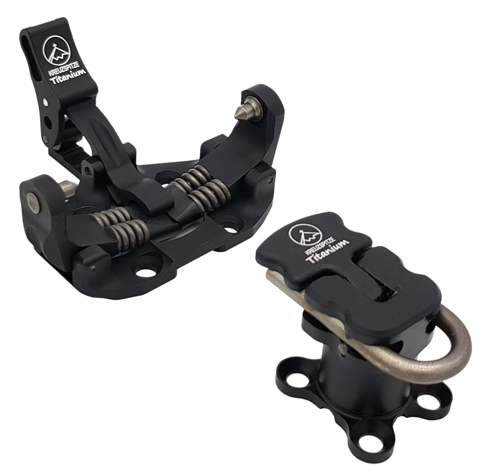 Athlete climbing a slope during a ski mountaineering event