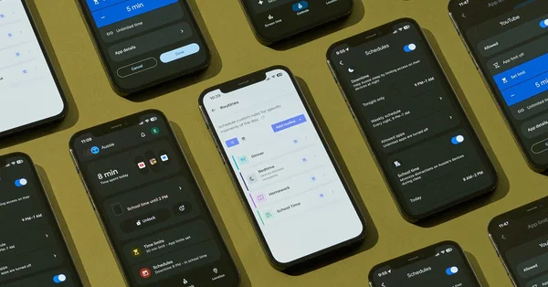 Smartphone affichant l'application de sécurité Raise.