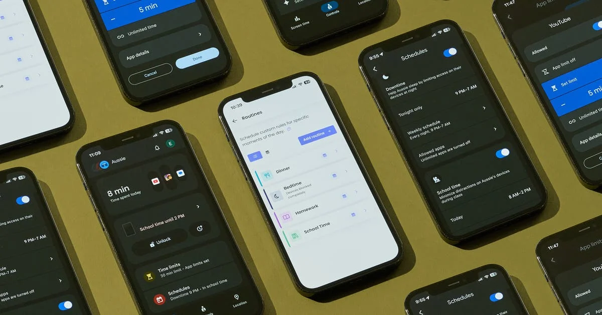 Smartphone affichant l'application de sécurité Raise.