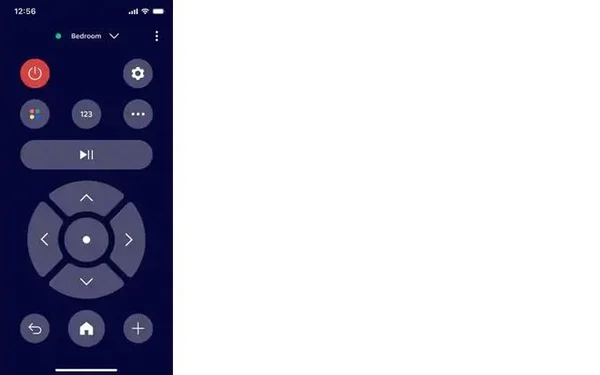 Télécommande Sky et interface TV montrant un catalogue de séries mélangé.