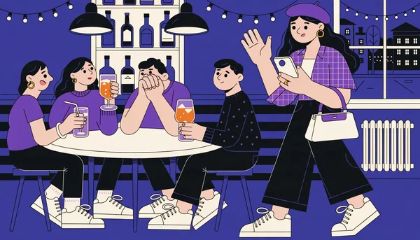 Scène d'afterwork : refuser poliment un verre sans drame