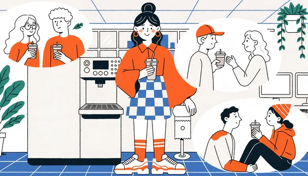 Cover : survivre au bavardage de la machine à café au bureau