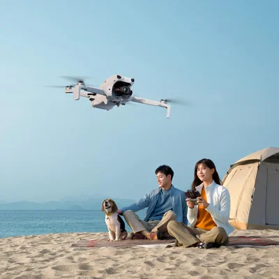 Vue du drone DJI Lito 1 avec sa caméra 4K sur la boutique officielle DJI Store.