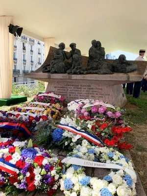 Cérémonie de commémoration de la rafle du Vél’d'Hiv, événement commémoratif lié à l'histoire d'Arlette Testyler