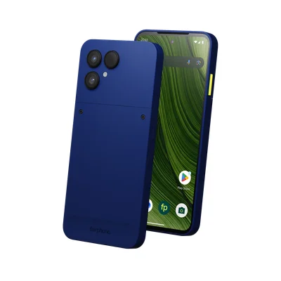 Le smartphone Fairphone Gen. 6, nouveau modèle durable, présenté sur le site officiel avec un design éco-responsable et des composants réparables.