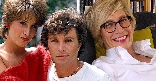 Valli Kligerman, ancienne membre du duo Chagrin d'amour, lors d'une émission de radio en tant qu'animatrice.