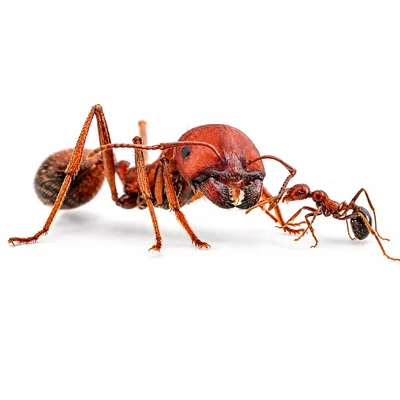 Colonne de fourmis moissonneuses Messor cephalotes vivante avec sa reine, présentée par ANTonTOP, illustrant un type de colonie de fourmis pouvant être concerné par le commerce ou le trafic d'espèces.