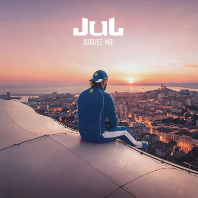 Pochette de l'album « Oubliez-moi » de Jul disponible sur la plateforme de streaming Deezer.