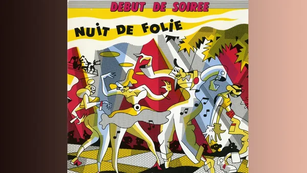 Pochette du 45T du groupe Début de Soirée, probablement pour le single 'Nuit de folie'.