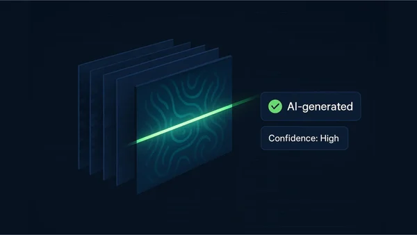 Article de blog sur GetClarity.ai présentant la technologie SynthID de Google pour tatouer les images générées par IA