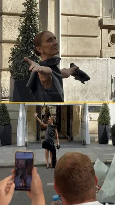 Céline Dion sur scène lors de son grand retour près de Paris, figure émue et ambitieuse lors d'un concert préparé pour le public.