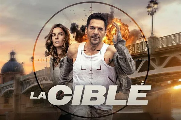 Image promotionnelle de la mini-série 'La Cible' avec Tomer Sisley et Fauve Hautot, prévue pour diffusion sur TF1 à partir du 7 septembre 2026.