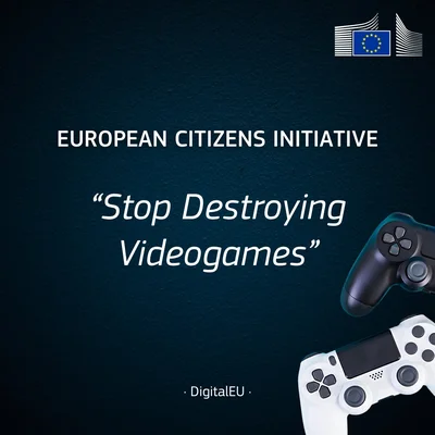 Capture d’écran du tweet du compte officiel Stop Killing Games annonçant un amendement au Digital Fairness Act après le rejet de l’initiative par l’UE.