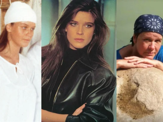 Corynne Charby, actrice et chanteuse, dans une scène du film « La Chèvre ».