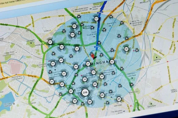 Visuel associé à l'article sur la montée dangereuse de la police par algorithme, contenu visuel non disponible