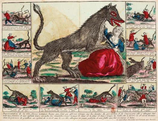 Visuel associé au dossier sur la Bête du Gévaudan 250 ans plus tard, contenu visuel précis non disponible