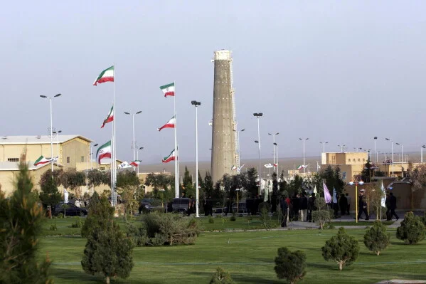 Vue de l'installation iranienne d'enrichissement nucléaire de Natanz, en Iran, photographiée le 9 avril 2007