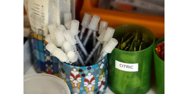 La Halte soins addictions de Strasbourg, structure de consommation à moindre risque, qui a enregistré 80 740 passages.