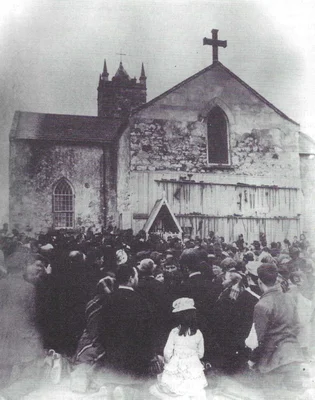 Documents des Cusack Papers, présentés comme de nouvelles preuves concernant l'apparition de Knock en 1879.