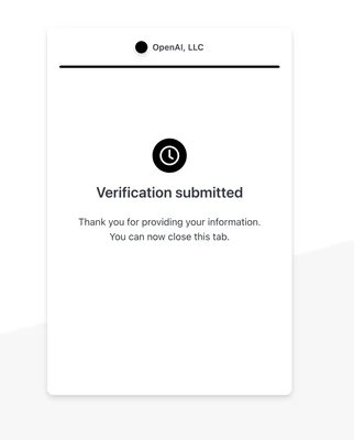 Page d'aide d'OpenAI expliquant ce qui se passe après l'envoi d'une pièce d'identité pour la vérification d'âge