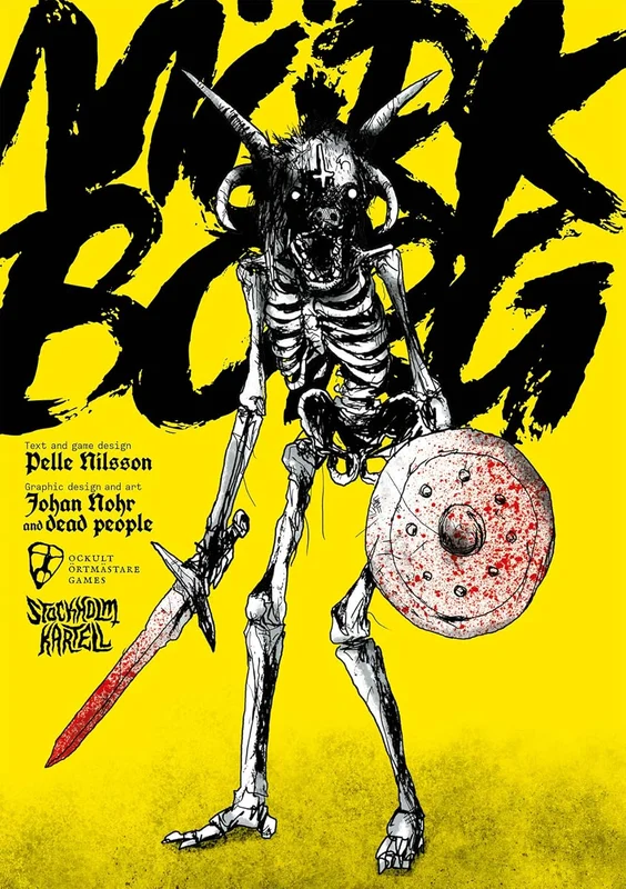 Free League Publishing MÖRK Borg (Fantasy OSR RPG, Couverture Rigide, Full Color