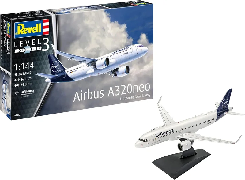 Revell Airbus A320 Neo Model Airplane 1:144 Scale