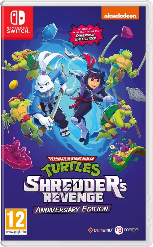 Teenage Mutant Ninja Turtles Shredder's Revenge Anniversary Edition Nintendo Switch