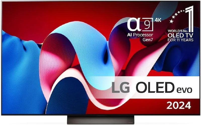 LG 55 Inch OLED Ultra HD TV 2024 – OLED55C44LA [Energy Class G]