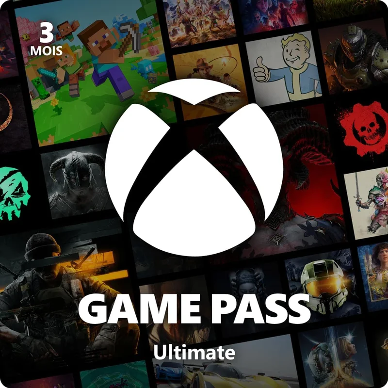 Xbox Game Pass Ultimate – Abonnement de 3 mois - Code jeu à télécharger