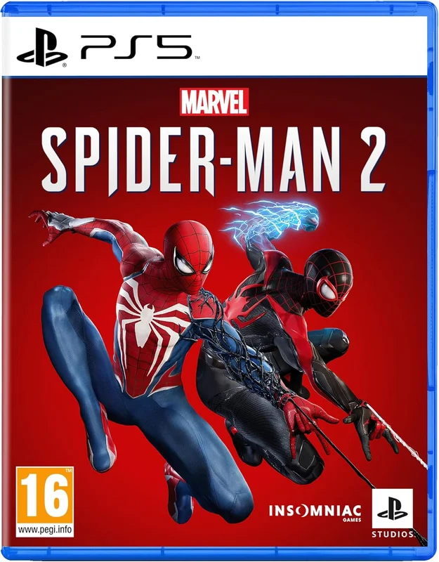 Sony, Marvel's Spider-Man 2 PS5, Jeu d'Action, Version Physique avec CD, En Français, 1 joueur, PEGI 16, Pour PlayStation 5