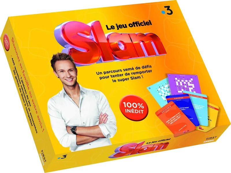 Slam, le jeu de plateau officiel, nouvelle édition: Un parcours semé de défis pour tenter de remporter le super Slam !