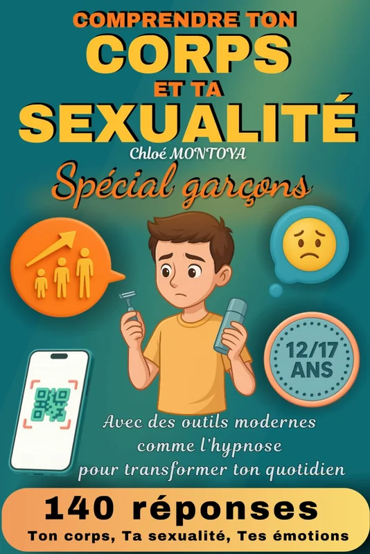 Comprendre ton corps et ta sexualité spécial garçons: 140 réponses : ton corps, ta sexualité, tes émotions      Paperback – 29 Oct. 2025