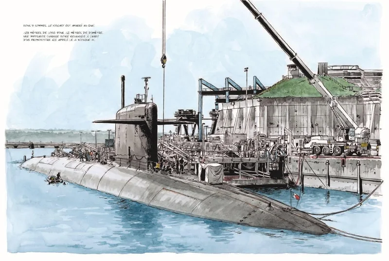 Le Vigilant: Immersion à bord d'un sous-marin nucléaire