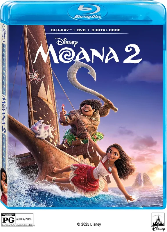 Vaiana 2 [DVD]+[Blu-Ray] (Audio français. Sous-titres français)