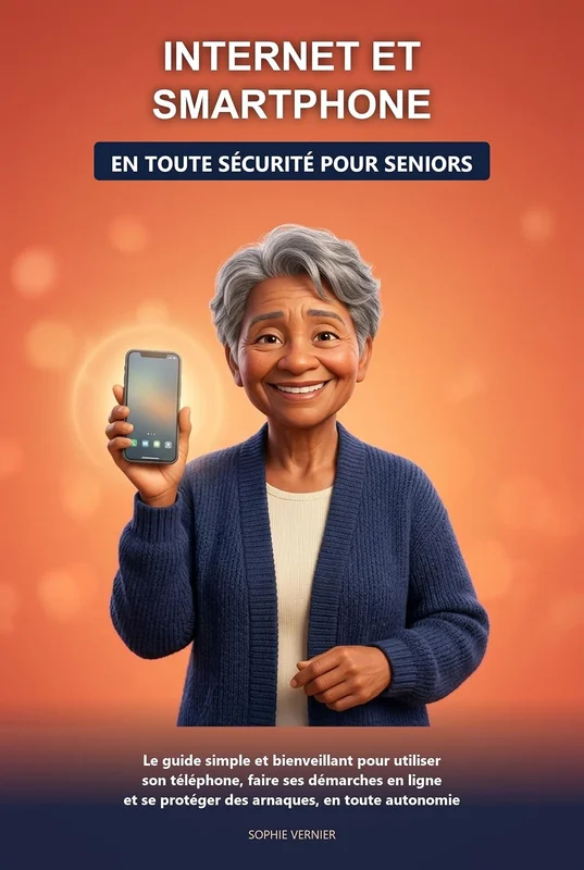 Internet et Smartphone en Toute Sécurité pour Seniors: Le guide simple et bienveillant pour utiliser son téléphone, faire ses démarches en ligne et se protéger des arnaques, en toute autonomie