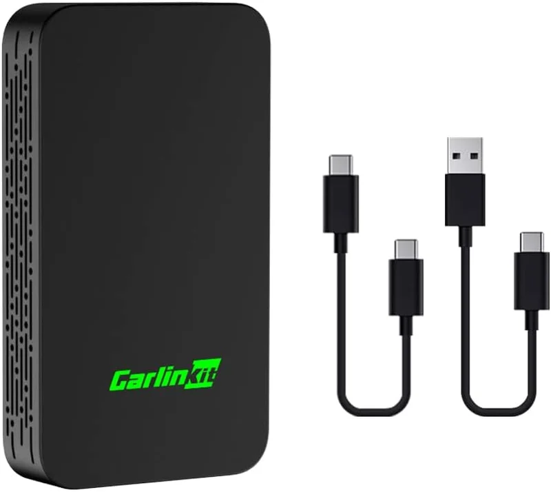 Carlinkit 5.0 2air carplay Android Wireless Auto Adapter, for CarPlay and Android Auto, Convert Wired Carplay to Wireless Carplay, AA Wired to Android Wireless Auto
