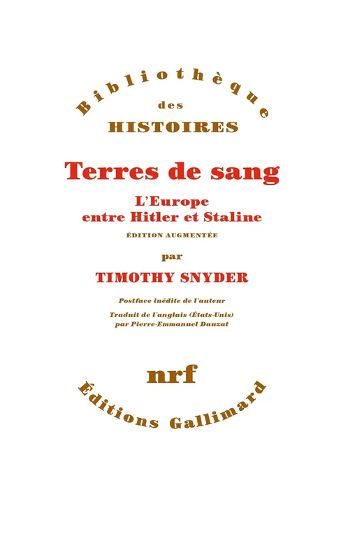 Terres de sang: L'Europe entre Hitler et Staline