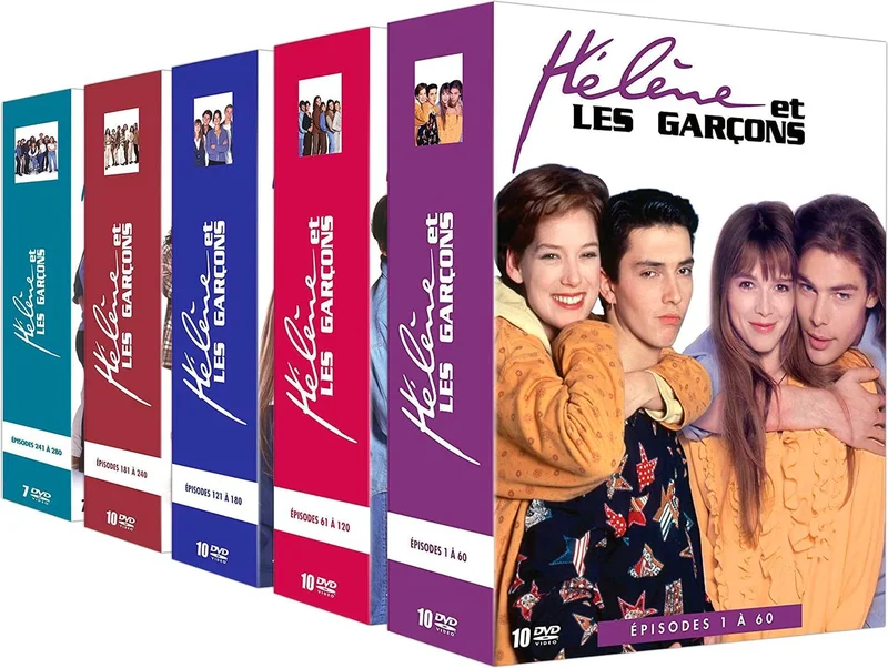 Hélène et Les garçons-Intégrale-5 Coffrets (47 DVD)