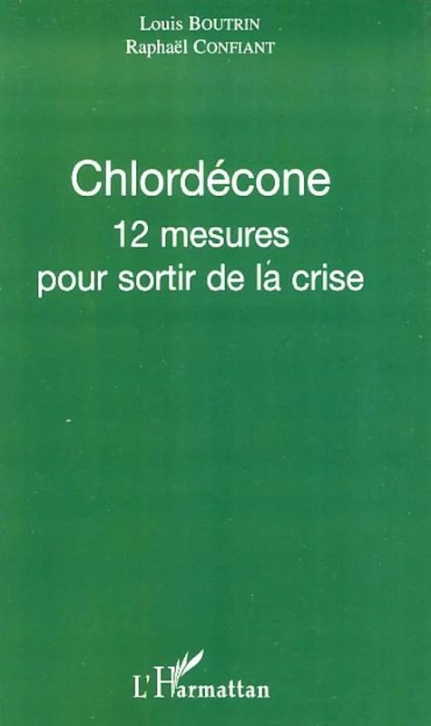 Chlordécone : 12 mesures pour sortir de la crise