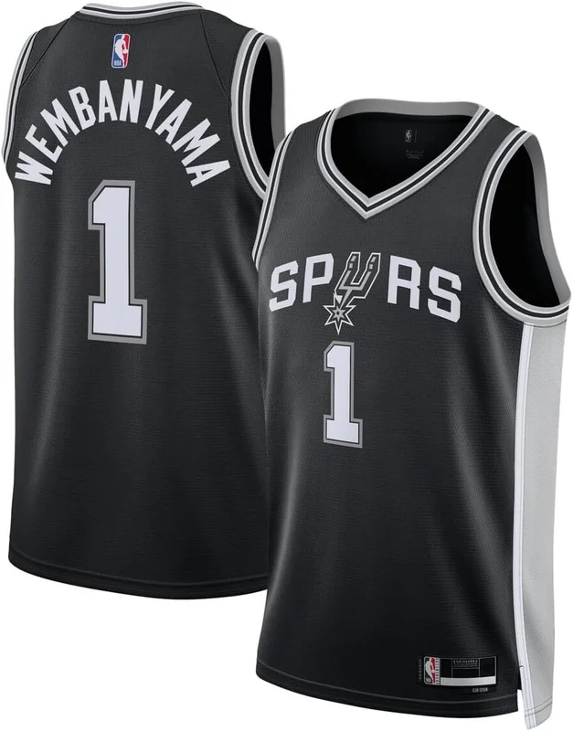 Victor Wembanyama San Antonio Spurs NBA Children's Swingman Jersey 8-20 Black