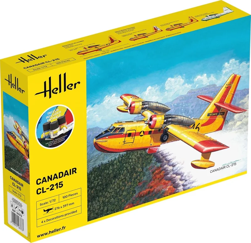 Heller Model, 56373, canadair cl-215,1/72