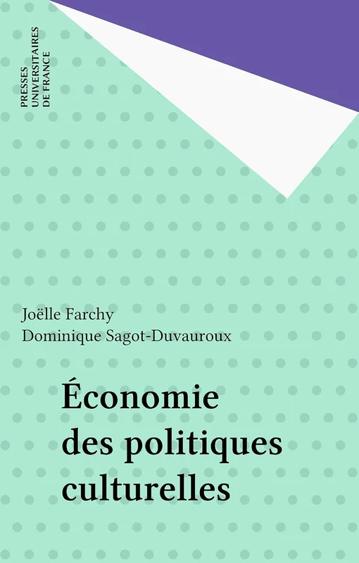 Économie des politiques culturelles (Economie)