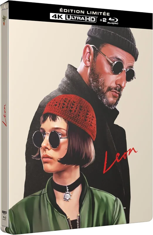 Léon [Édition limitée boîtier SteelBook - 4K Ultra HD + Blu-ray - Film en version cinéma et version longue]