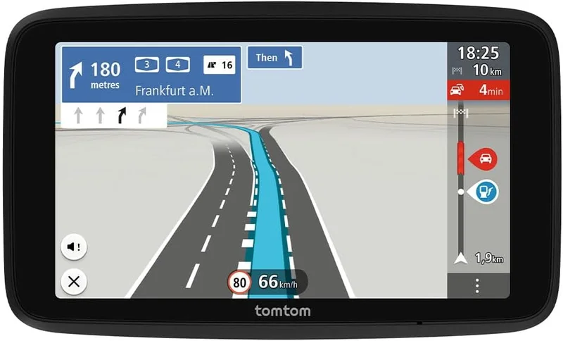 TomTom GPS Voiture GO Classic 2ème génération (6 Pouces, Info Trafic, Essai Alertes des Zones de Danger, Cartes EU, Mise à Jour Via WiFi, Guidage sur Changement de Voie, Fixation Reversible Intégrée)