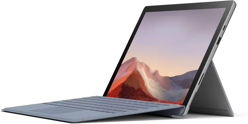 Microsoft Surface Pro 7 Ordinateur Portable (Windows 10, écran tactile 12.3", Intel Core i3, 4Go RAM, 128Go SSD, Platine) PC Hybride polyvalent & performant