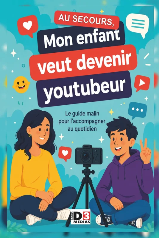 AU SECOURS, Mon enfant veut devenir youtubeur !: Le guide malin, pour l'accompagner au quotidien