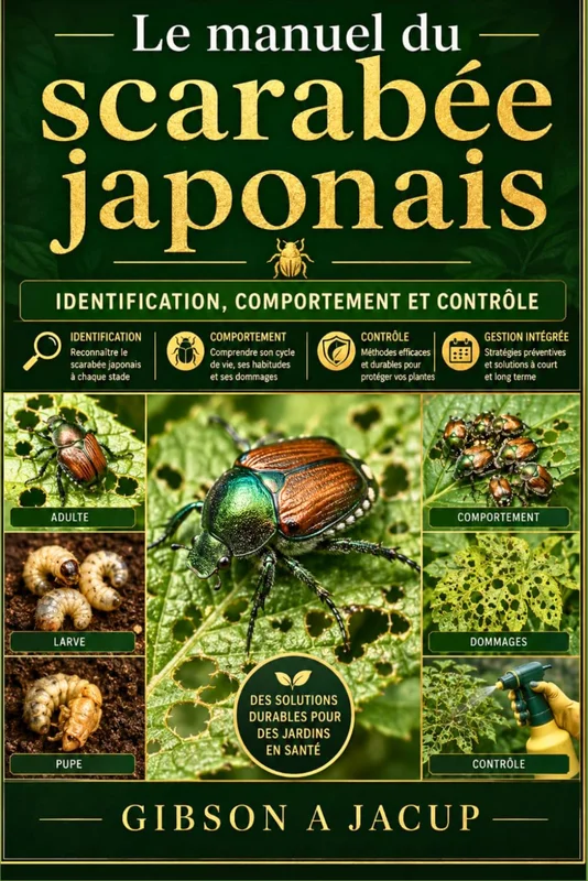 Le manuel du scarabée japonais: identification, comportement et contrôle