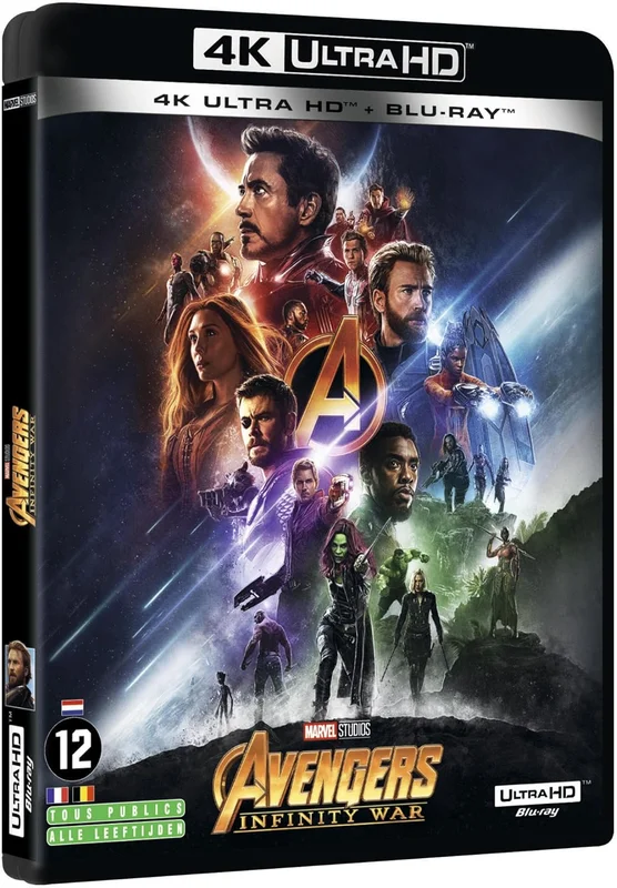 Avengers Infinity War - 4K + Blu-Ray 2D + bonus [4K Ultra HD + Blu-ray]