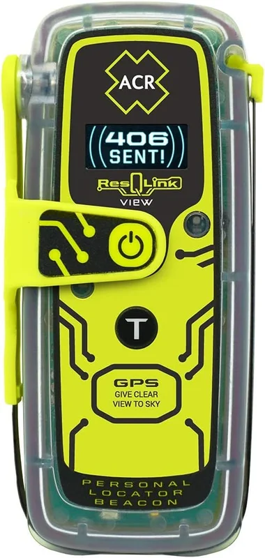 ACR PLB-425 ResQLink View - Floating GPS Personal Location Beacon (Model: PLB-425) - Programmed for French Recording